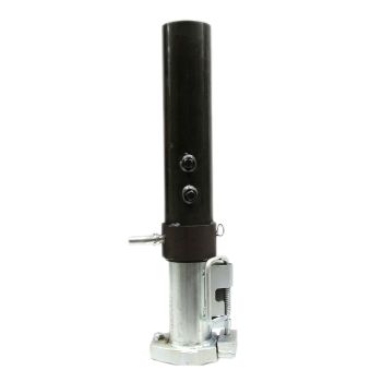 Coupleur Gooseneck ajustable 2 5/16" 30K (tube rond 3" plus long) zinc RAM