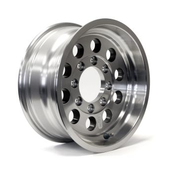 16" x 6" 8 holes 3960 lbs aluminum modular rim 16" x 6" 8 holes 3960 lbs aluminum modular rim