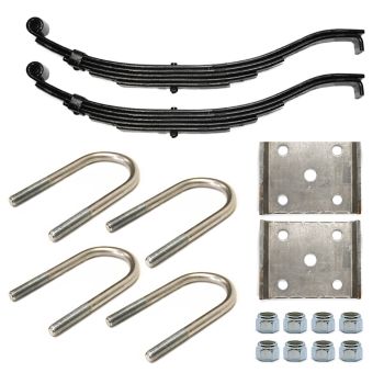Ensemble de ressorts 7K à glissière 5L 25 1/2" x 2" bushing 5/8" pour tube 2 3/8" avec quinc.
