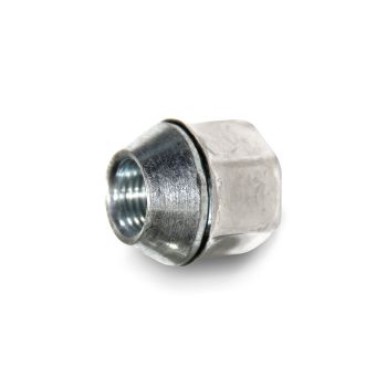 1/2"-20 wheel nut with chrome cap