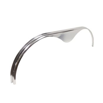 Trim double 2 1/2" x 72" aluminium 0,090 (jante 16")