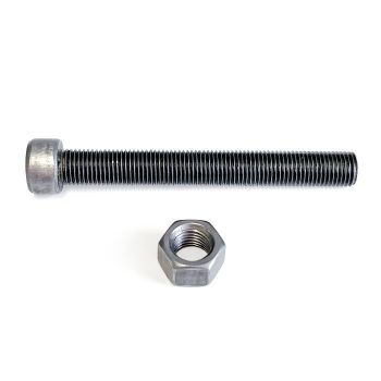 Boulon de centre de ressort 3/8"-24 x 3" et écrou