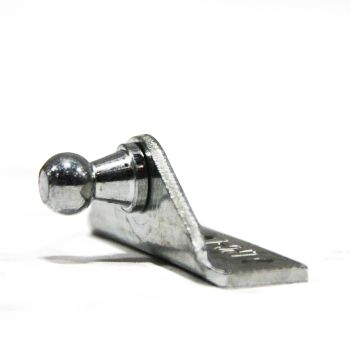 Embout avec boulon à rotule 10mm 3 trous zinc