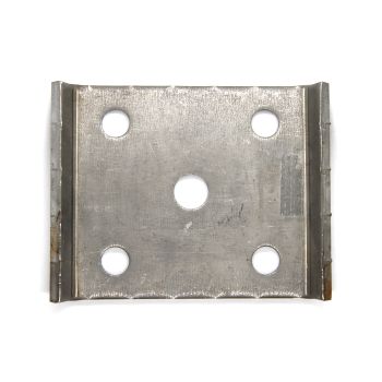 Plaque de fixation 2 3/8" pour boulon en U 1/2" et ressort 2"