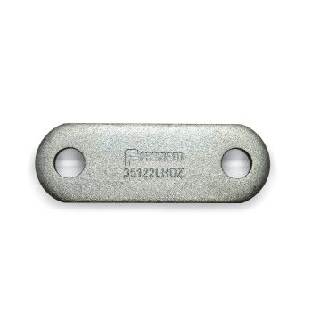 Lien mobile 3 1/8" x 1/2" long zinc