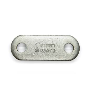 Lien mobile 2 3/4" x 1/2" moyen zinc