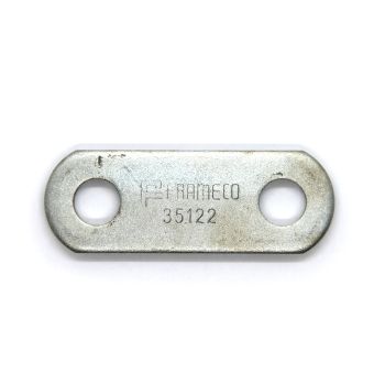Lien mobile 2 1/4" x 1/4" court zinc
