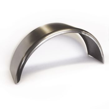 9" x 29 1/2" 16 GA galvanizable single steel fender (14" rim)