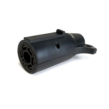 7-way flat to 6-way round adapter (brake pin ctr)