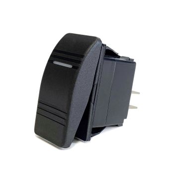 20A 2 positions and 3 blades with green pilot light rocker switch TECHSPAN