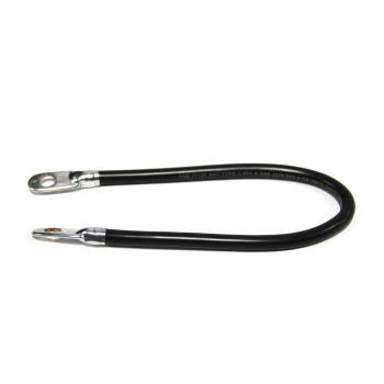 Câble à batterie 4 GA 16" noir TECHSPAN
