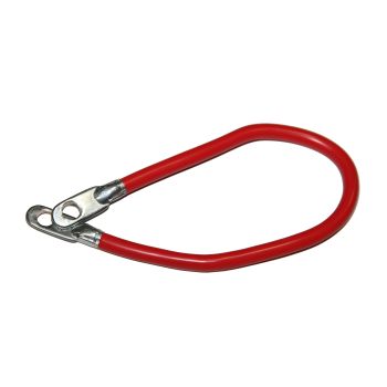 Câble à batterie 4 GA 16" rouge TECHSPAN