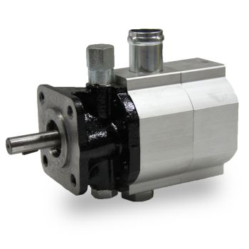 Aluminum hydraulic pump for 16 gallons 2 stages log slitter