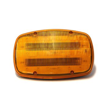Lumière d'urgence LED magnétique 4" x 6" ambre 18 diodes 4 piles AA