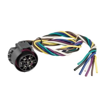 Replacement uscar socket for vehicle side with 24" wires CURT