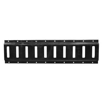 2.5mm x 118" black horizontal track A-serie 2.5mm x 118" black horizontal track A-serie