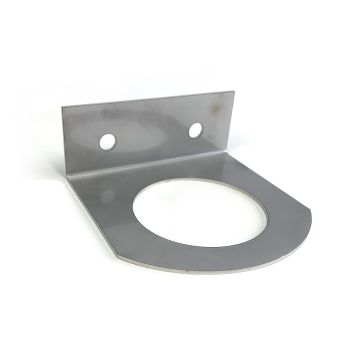 2 1/2" stainless steel round light bracket 2 1/2" stainless steel round light bracket