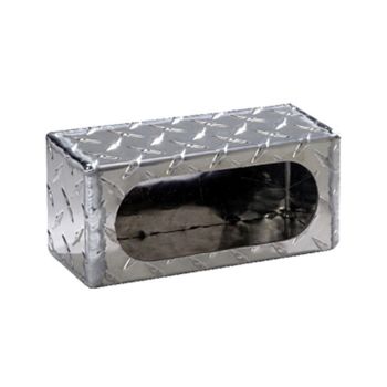 8 3/8" x 3" x 3 3/4" aluminum box for 6 1/2" x 2 1/4" oval light 8 3/8" x 3" x 3 3/4" aluminum box for 6 1/2" x 2 1/4" oval light