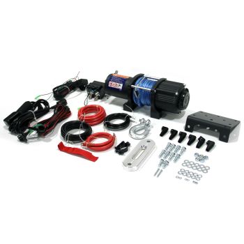 4.5K electric winch for ATV with wire remote control (50' nylon cable) 4.5K electric winch for ATV with wire remote control (50' nylon cable)