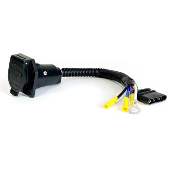 4-way to 7-way flat adapter for RV blade trailer SMARTOW