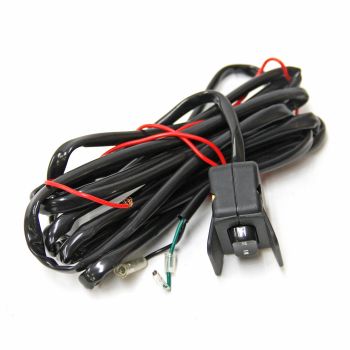 8' wired 1-button (in-out) remote control for ATV electric winch