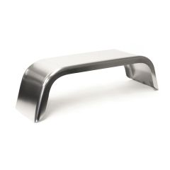 Aile simple 10" x 28" en aluminium 0,090 (jante 14"-15") carrée