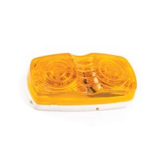 Lumière de gabarit inc. de 4" x 2" ambre