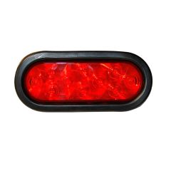 6 1/2" x 2 1/4" 10 diodes red LED tail light