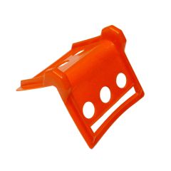 Coin de protection en plastique orange pour courroie de 5 1/2"