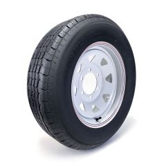 ST205/75R15 8 ply LRD 2150 lbs radial Westlake tire and 15" 6 holes rally rim