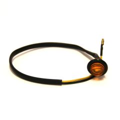 3/4" amber LED clearance light