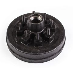 Tambour de 12" x 2" à 8 goujons 9/16" B.C. 6,5" 7K à graisse seul FRAMECO