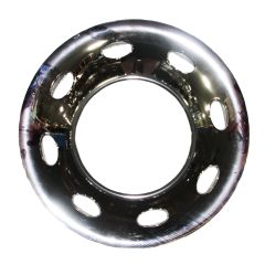 Enjoliveur 15" 6 trous centre ouvert chrome