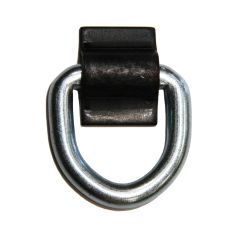 2 1/4" x 2 1/4" x 3/8" 5K tie-down ring with zinc bracket to welding