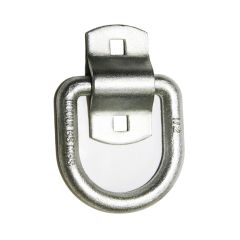 1/2" x 3 1/4" x 3 1/2" 10K bolt-on zinc tie-down ring