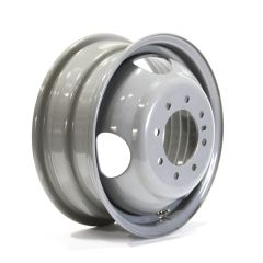 16" x 6" 8 holes 3500 lbs grey double rim