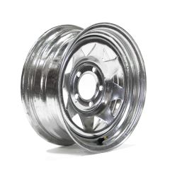 14" x 6" 5 holes 2040 lbs galvanized rim