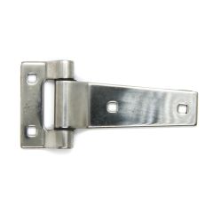 4 1/8" stainless steel door hinge