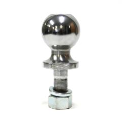2" chrome trailer ball 3.5K 3/4" x 1-3/4" shank SMARTOW