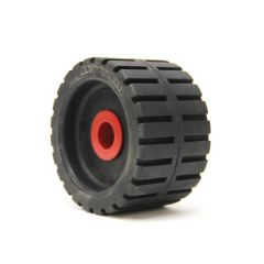 Rouleau de côté 5" et trou 7/8" noir