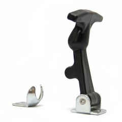 5" rubber and stainless hood fastener