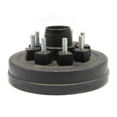 12" x 2" 8 studs drum 5/8" studs 6.5" B.C. 7K grease cap FRAMECO