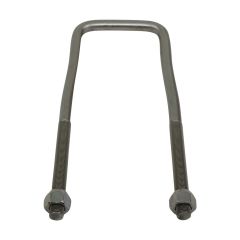 Support en U pour roue de secours 4 ou 5 trous tige 7/16" et écrous 3/4"