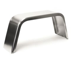 Aile simple 8" x 30" en aluminium 0,090 carrée (jante 14"-15")