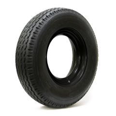 Pneu 8-14.5 14 plis 6 plis côté 3070 lbs Load Star et jante noire