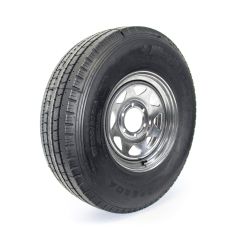 Pneu radial 235/85R16 14 plis LRG 4400 lbs Westlake et jante 16" 6 trous galvanisée