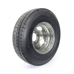 Pneu radial 235/80R16 14 plis LRG 4080 lbs Westlake et jante 16" 8 trous double galvanisée
