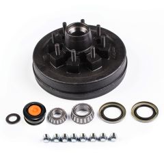 Tambour de 12" x 2" à 8 goujons 9/16" B.C. 6,5" 7K à graisse complet FRAMECO