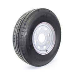 Pneu radial 235/80R16 14 plis LRG 4080 lbs Westlake et jante 16" 8 trous rally