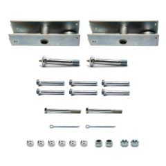 6K double industrial hardware without hanger